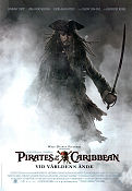 Pirates of the Caribbean: At World´s End 2007 movie poster Johnny Depp Geoffrey Rush Orlando Bloom Keira Knightley