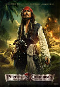 Pirates of the Caribbean On Stranger Tides 2011 movie poster Johnny Depp Rob Marshall