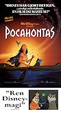 Pocahontas 1995 movie poster Mel Gibson Mike Gabriel Animation