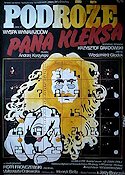 Podroze 1983 movie poster Wlodzimierz Glodek Poster from: Poland