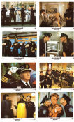 Police Academy 6: City Under Siege 1989 lobby card set Bubba Smith David Graf Michael Winslow Peter Bonerz Police and thieves