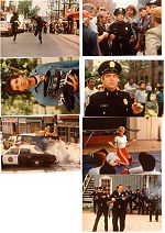 Police Academy 1984 lobby card set Steve Guttenberg Kim Cattrall GW Bailey Hugh Wilson School Police and thieves