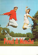 Povel och Wenche The PoW-show 1970 poster Povel Ramel Wenche Myhre Concert Poster
