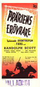The Cariboo Trail 1950 movie poster Randolph Scott George Gabby Hayes Bill Williams Edwin L Marin