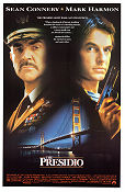 The Presidio 1988 movie poster Sean Connery Mark Harmon Meg Ryan Peter Hyams Bridges