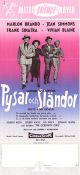 Guys and Dolls 1956 movie poster Marlon Brando Jean Simmons Frank Sinatra Joseph L Mankiewicz Musicals
