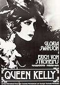 Queen Kelly 1929 movie poster Gloria Swanson Erich von Stroheim Find more: Silent movie