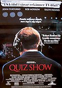 Quiz Show 1994 poster John Turturro Robert Redford