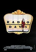 Radio Days 1987 poster Mia Farrow Woody Allen