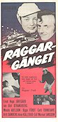 Raggargänget 1962 movie poster Ernst-Hugo Järegård Jan-Olof Strandberg Ragnar Frisk Cult movies Cars and racing