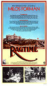 Ragtime 1982 movie poster James Cagney Elizabeth McGovern Howard E Rollins Jr Milos Forman