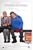 Planes Trains and Automobiles 1988 movie poster Steve Martin John Candy John Hughes Travel