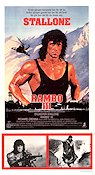 Rambo 3 1987 poster Sylvester Stallone Peter MacDonald