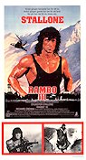 Rambo III 1988 movie poster Sylvester Stallone Richard Crenna Marc de Jonge Peter MacDonald Mountains