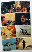 Rambo First Blood 2 1985 lobby card set Sylvester Stallone Richard Crenna Charles Napier George P Cosmatos Guns weapons