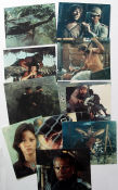 Rambo First Blood 2 1985 lobby card set Sylvester Stallone Richard Crenna Charles Napier George P Cosmatos Guns weapons