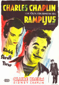 Limelight 1952 poster Claire Bloom Charlie Chaplin