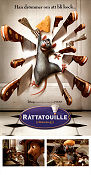 Ratatouille 2007 movie poster Brad Garrett Brad Bird Production: Pixar Animation Food and drink