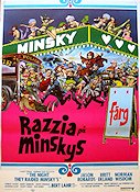 The Night They Raided Minsky´s 1968 movie poster Jason Robards Britt Ekland