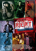 Rent 2005 movie poster Taye Diggs Wilson Jermaine Heredia Chris Columbus Musicals