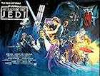 Return of the Jedi 1983 movie poster Mark Hamill Harrison Ford Carrie Fisher George Lucas