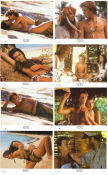 Return to the Blue Lagoon 1991 lobby card set Milla Jovovich Brian Krause William A Graham Romance
