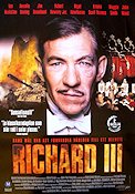 Richard III 1995 movie poster Ian McKellen Annette Bening Christopher Bowen Richard Loncraine Writer: William Shakespeare