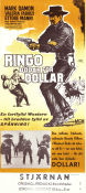 Ringo dödar för dollar 1966 poster Mark Damon Valeria Fabrizi Franco De Rosa Sergio Corbucci Affischkonstnär: Walter Bjorne