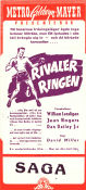 Rivaler i ringen 1942 poster William Lundigan Jean Rogers Dan Dailey David Miller Boxning