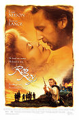 Rob Roy 1995 movie poster Liam Neeson Jessica Lange John Hurt Michael Caton-Jones