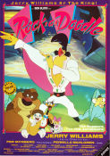Rock a Doodle 1991 poster Don Bluth