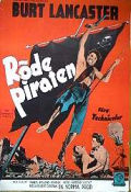 The Crimson Pirate 1952 poster Burt Lancaster