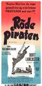 The Crimson Pirate 1952 poster Burt Lancaster Robert Siodmak