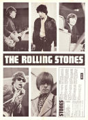 The Rolling Stones Decca 1966 affisch Mick Jagger Keith Richards Rock och pop