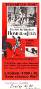 Romeo och Julia 1968 poster Olivia Hussey Leonard Whiting Franco Zeffirelli Text: William Shakespeare