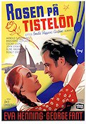 Rosen på Tistelön 1945 movie poster Eva Henning Writer: Emilie Flygare-Carlén Skärgård