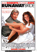 Runaway Bride 1999 movie poster Julia Roberts Richard Gere Joan Cusack Garry Marshall Romance
