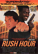 Rush Hour 1998 poster Jackie Chan Chris Tucker Ken Leung Brett Ratner Vapen