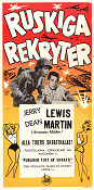 At War with the Army 1950 movie poster Dean Martin Jerry Lewis Mike Kellin Hal Walker War
