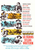 How the West Was Won 1962 movie poster John Wayne James Stewart Gregory Peck John Ford Find more: Cinerama Find more: Cinemascope
