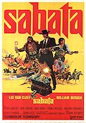 Ehi amico c´e Sabata 1969 movie poster Lee Van Cleef William Berger Ignazio Spalla Gianfranco Parolini