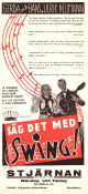 Säg det med swing 1940 poster Lau Lauritzen Ib Schönberg Sigrid Horne-Rasmussen Lau Lauritzen Danmark