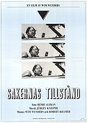 Der Stand der Dinge 1982 movie poster Allen Garfield Wim Wenders