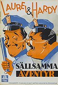 The Midnight Patrol 1933 movie poster Laurel and Hardy Helan och Halvan