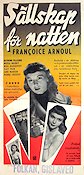 Les compagnes de la nuit 1953 movie poster Francoise Arnoul