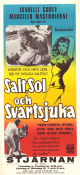 Salt sol och svartsjuka 1957 poster Marcello Mastroianni Jester Naefe Trude Hesterberg Frantisek Cap