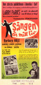 Jolson Sings Again 1949 movie poster Larry Parks Barbara Hale William Demarest Henry Levin