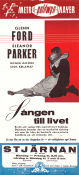 Sången till livet 1955 poster Glenn Ford Eleanor Parker Roger Moore Curtis Bernhardt