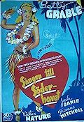 Song of the Islands 1944 movie poster Betty Grable