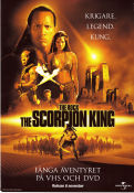 The Scorpion King 2001 Videoposter Dwayne Johnson Chuck Russell